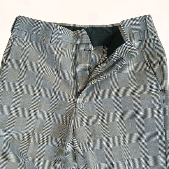 Hart Schaffner Marx Baskin Classic Pure Virgin Wool Men 3Piece Plaid Blazer Suit - Picture 13 of 16